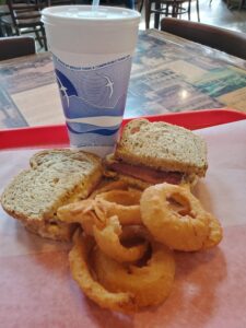 Rueben and Onion Rings